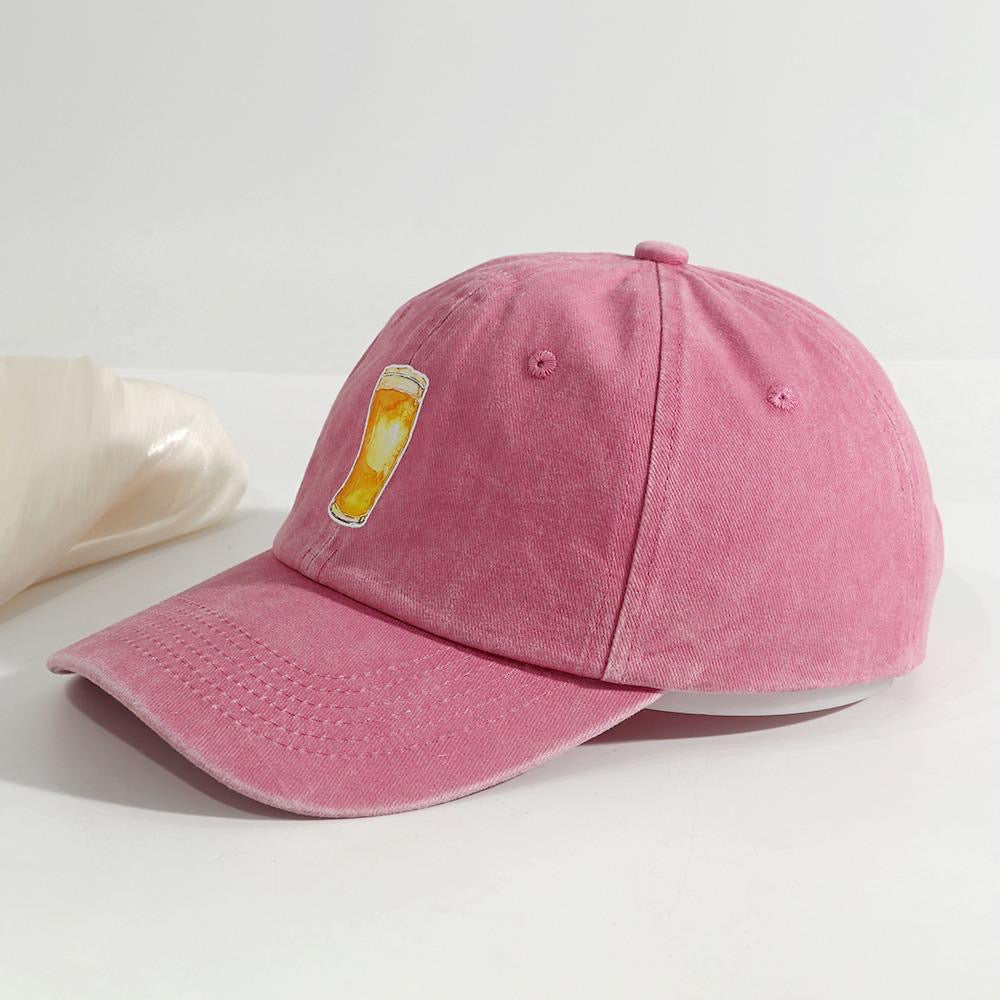 Washed Pint Pink Cap