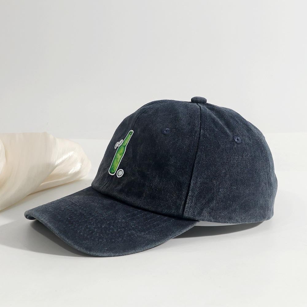 Washed Bottle Blue Cap