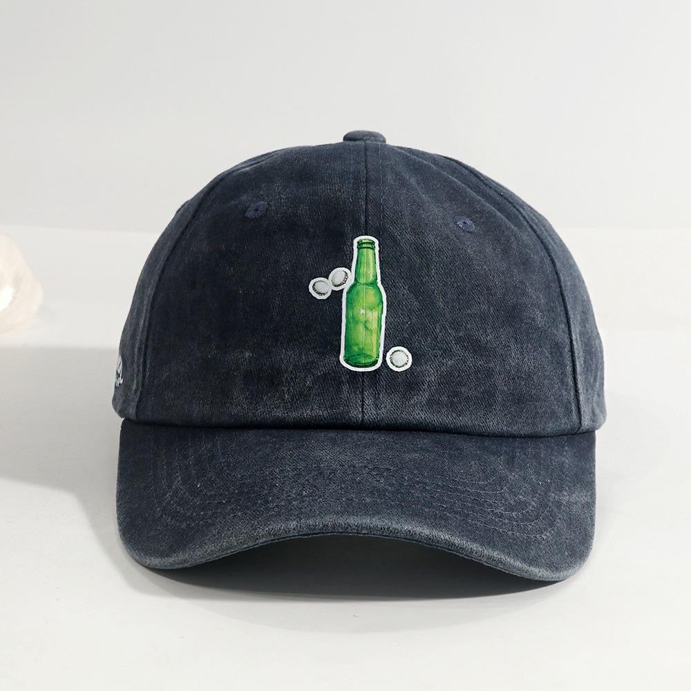 Washed Bottle Blue Cap