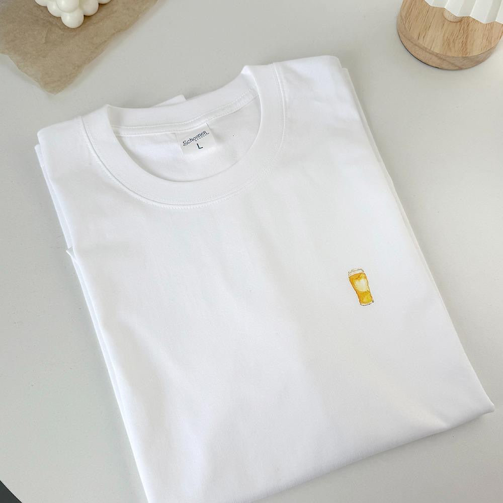Beer Print Casual T