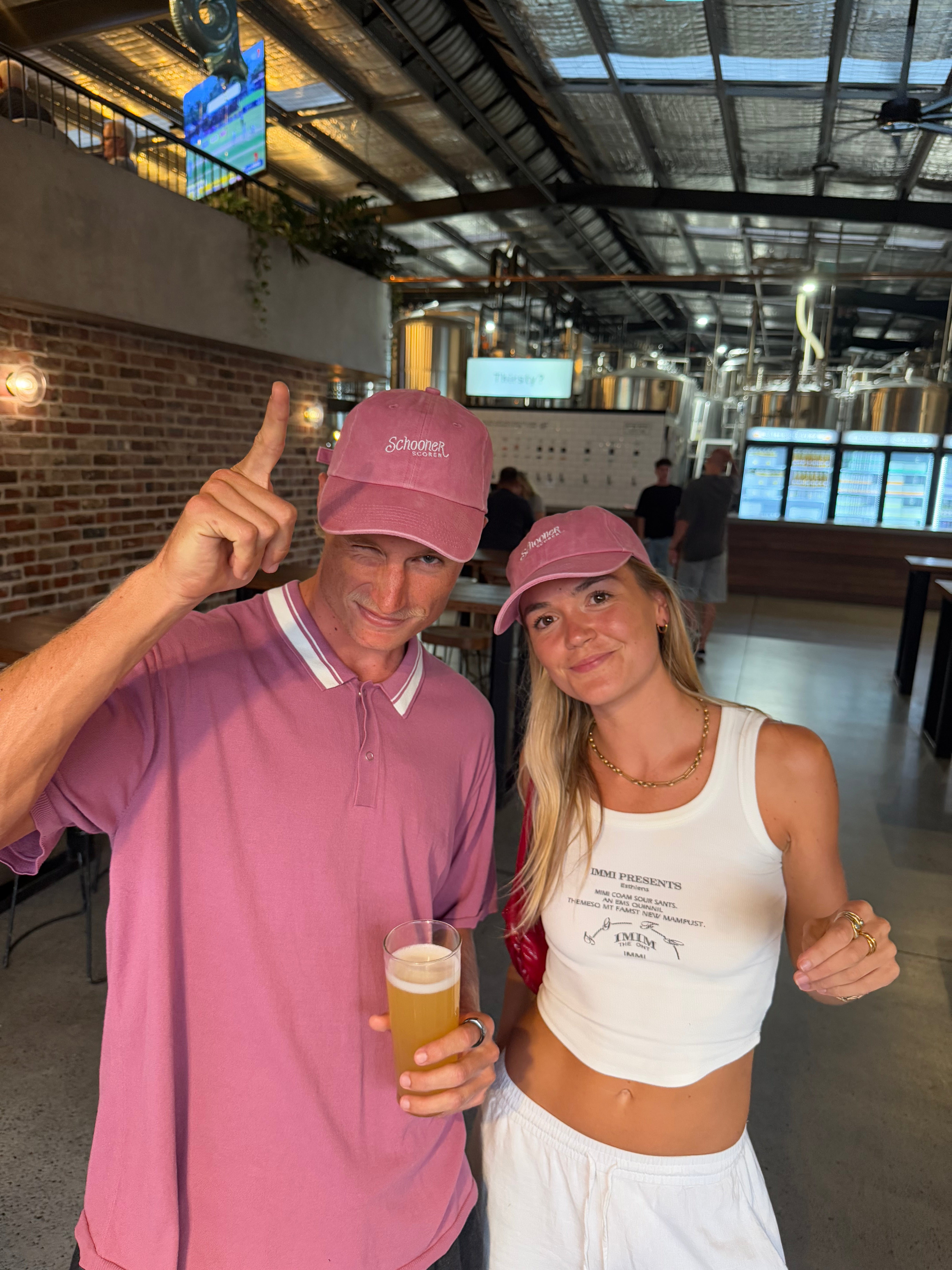 Pink Washed Vintage Cap