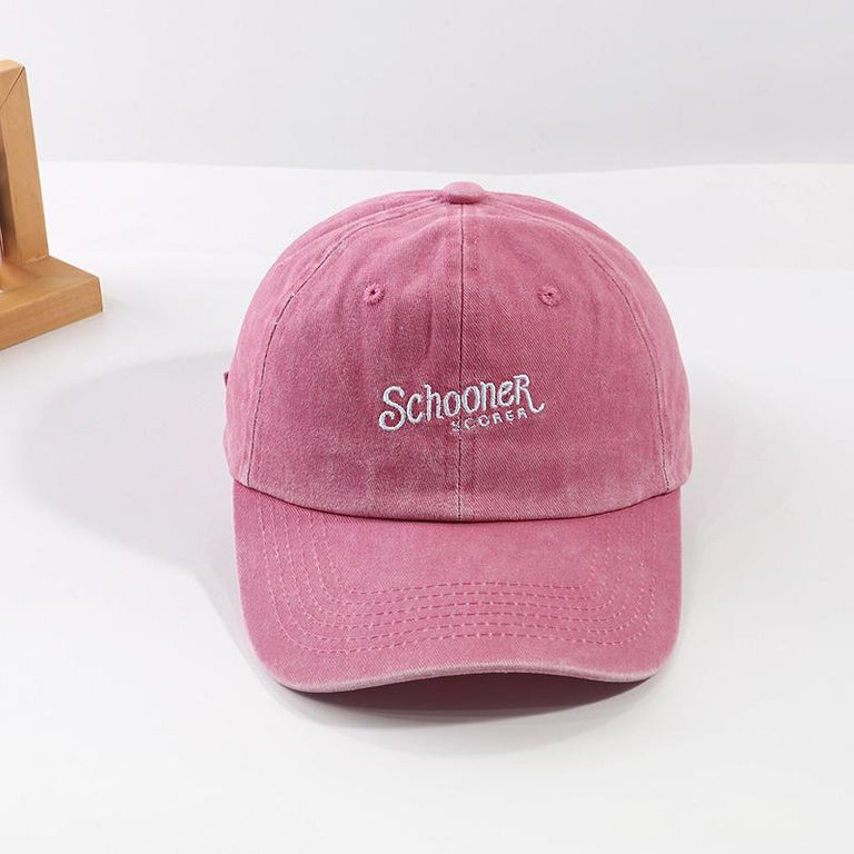 Pink Washed Vintage Cap – Schooner Scorer